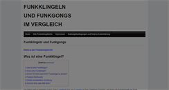 Desktop Screenshot of funkklingeln.com
