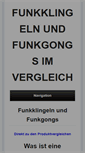 Mobile Screenshot of funkklingeln.com